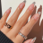 French tip nail art