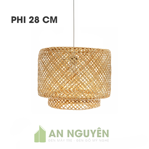 đèn mây tre đan dưới 200k
