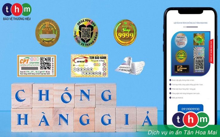 Việc in tem chống giả trên sản phẩm mang lại rất nhiều lợi ích