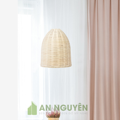 đèn mây tre đan dưới 200k